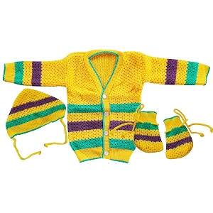 little PANDA Unisex Baby Sweater Woollen Knitted
