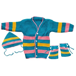 little PANDA Unisex Baby Sweater Woollen Knitted
