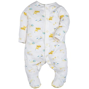 newborn baby front open long sleeve 100 cotton unisex sleep suitromper