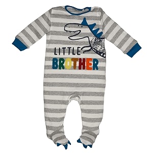 little peaches newborn baby front open long sleeve 100 cotton unisex sleep suitromper