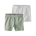 Little Planet by Carter's Baby 2-Pack Shorts Made with Organic Cotton