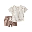 little planet by carter's Unisex Baby 2-piece Shorts Set Made With Organic Cotton