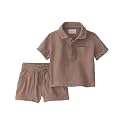 little planet by carter's Unisex Baby 2-piece Shorts Set Made With Organic Cotton