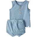 little planet by carter's Unisex Baby 2-piece Shorts Set Made With Organic Cotton