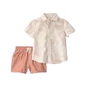 little planet by carter's Unisex Baby 2-piece Shorts Set Made With Organic Cotton