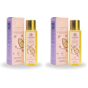 little rituals sweet almond badam oil baby massage oil and hair oil cold pressed and certified organic with swiss plant actives dermatologist tested by pediatrics mild amp gentle amp safe 100 ml