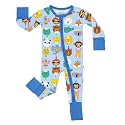 Little Sleepies Pajamas for Baby Boys &amp; Girls, Viscose from Bamboo Baby Pajamas, Sleepers, 2-Way Zipper PJs