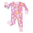 Little Sleepies Pajamas for Baby Boys &amp; Girls, Viscose from Bamboo Baby Pajamas, Sleepers, 2-Way Zipper PJs