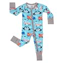 Little Sleepies Pajamas for Baby Boys &amp; Girls, Viscose from Bamboo Baby Pajamas, Sleepers, 2-Way Zipper PJs