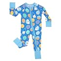 Little Sleepies Pajamas for Baby Boys &amp; Girls, Viscose from Bamboo Baby Pajamas, Sleepers, 2-Way Zipper PJs