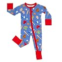 Little Sleepies Pajamas for Baby Boys &amp; Girls, Viscose from Bamboo Baby Pajamas, Sleepers, 2-Way Zipper PJs