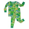 Little Sleepies Two-Piece Pajama Set, Viscose from Bamboo, Toddler Kids PJs