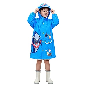 Little Surprise Box Animal Theme Raincoat for
