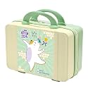 Little Surprise Box Multifunction Mini Suitcase for Newborn Baby & Mother | Kelly Jo Bear Theme Hardcase Travel Suitcase for Kids Boys & Girls | Travel Bag for Boys & Girls | Green