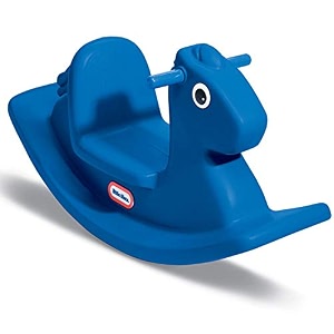 little tikes rocking horse blue - baby