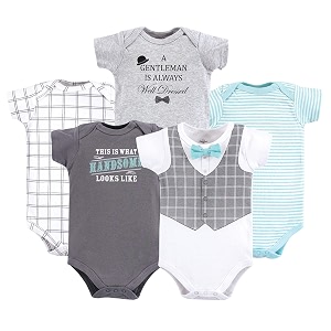 little treasure baby cotton bodysuits