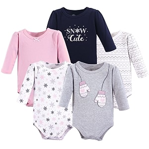 little treasure baby cotton bodysuits