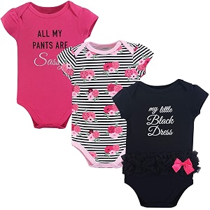 little treasure baby cotton bodysuits
