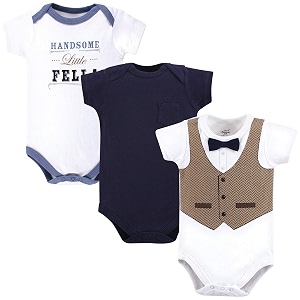 little treasure baby cotton bodysuits