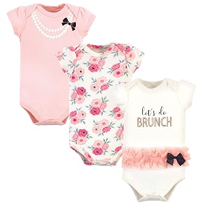 little treasure baby cotton bodysuits