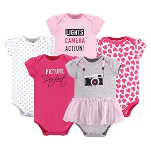 little treasure baby cotton bodysuits