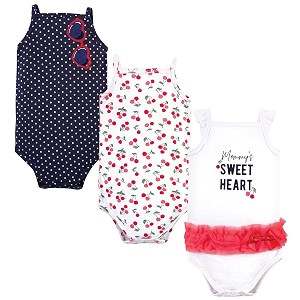 little treasure baby cotton bodysuits