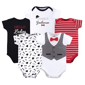 little treasure baby cotton bodysuits