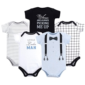 little treasure baby cotton bodysuits