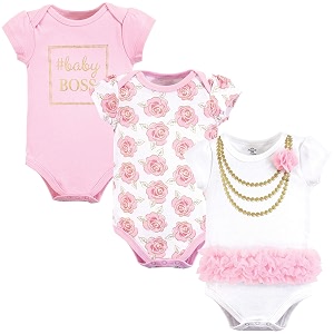 little treasure baby cotton bodysuits