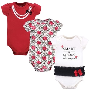 little treasure baby cotton bodysuits