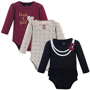 little treasure baby cotton bodysuits