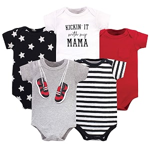 little treasure baby cotton bodysuits