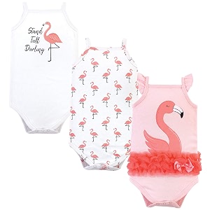 little treasure baby cotton bodysuits
