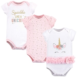little treasure baby cotton bodysuits