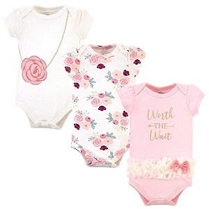 little treasure baby cotton bodysuits