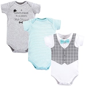 little treasure baby cotton bodysuits