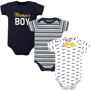 little treasure baby cotton bodysuits