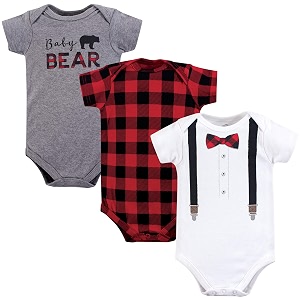 little treasure baby cotton bodysuits