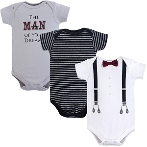 little treasure baby cotton bodysuits