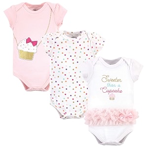 little treasure baby cotton bodysuits