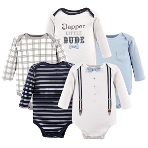 little treasure baby cotton bodysuits