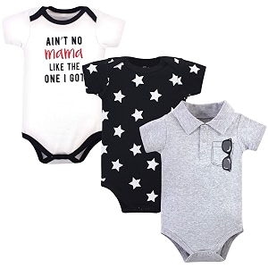 little treasure baby cotton bodysuits