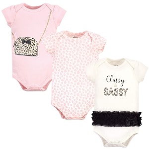 little treasure baby cotton bodysuits