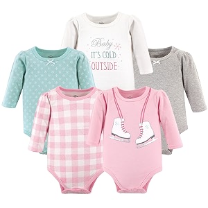 little treasure baby cotton bodysuits