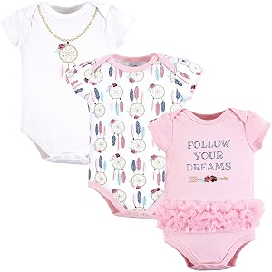 little treasure baby cotton bodysuits