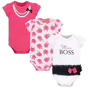 little treasure baby cotton bodysuits