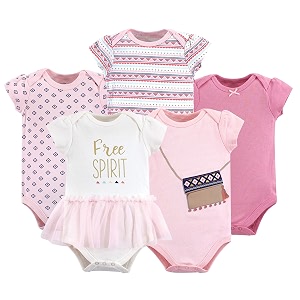 little treasure baby cotton bodysuits