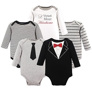 little treasure baby cotton bodysuits
