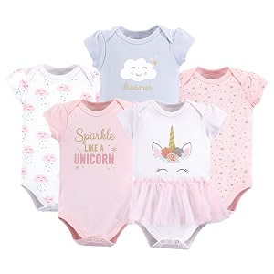 little treasure baby cotton bodysuits