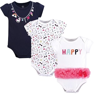 little treasure baby cotton bodysuits